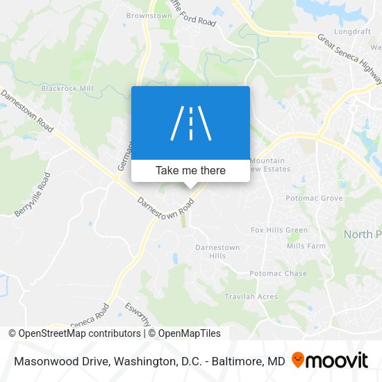 Masonwood Drive map