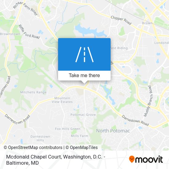 Mcdonald Chapel Court map