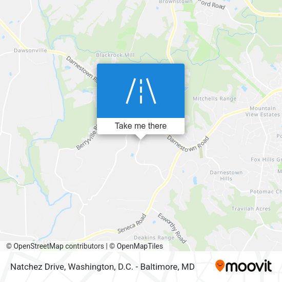 Natchez Drive map