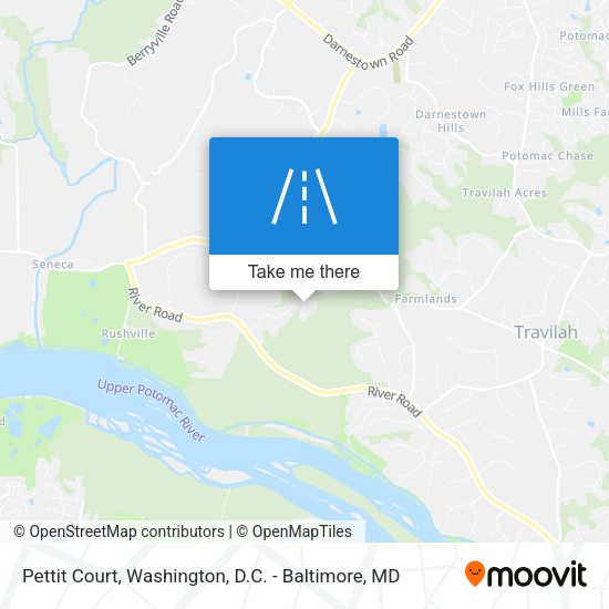Pettit Court map
