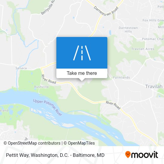 Mapa de Pettit Way
