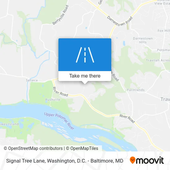Signal Tree Lane map