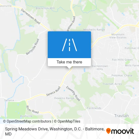 Spring Meadows Drive map