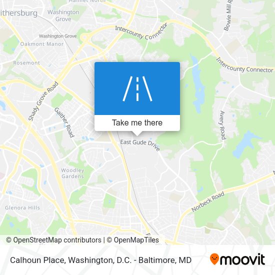 Mapa de Calhoun Place