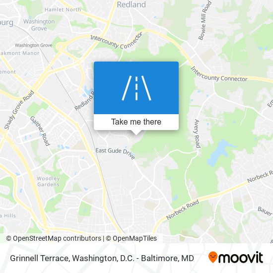 Mapa de Grinnell Terrace