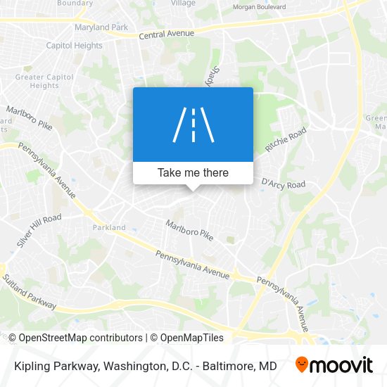 Mapa de Kipling Parkway