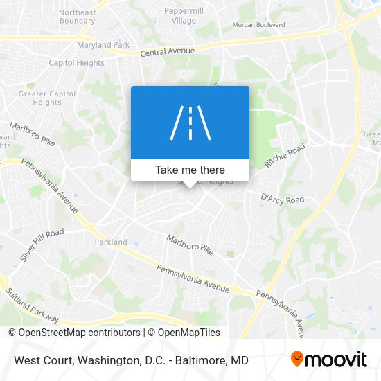West Court map