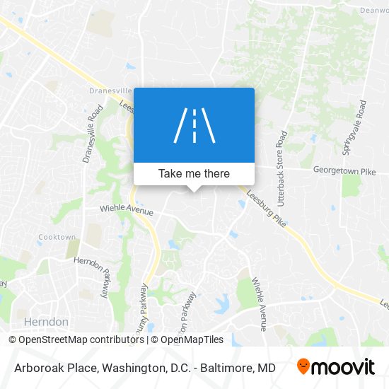 Arboroak Place map