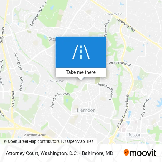 Attorney Court map