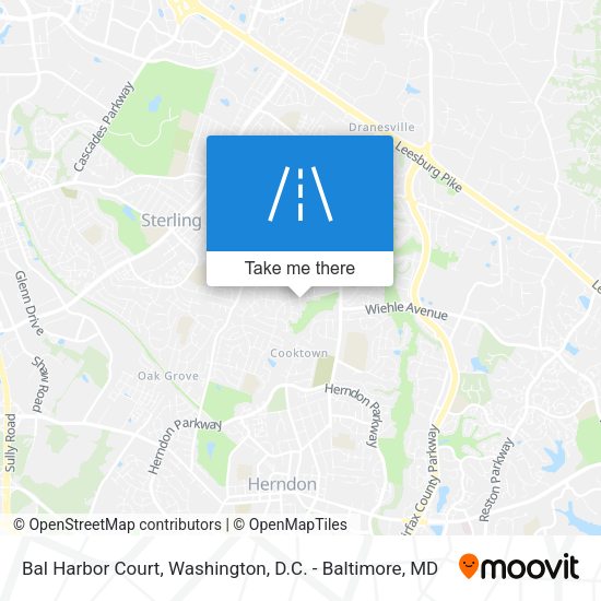 Bal Harbor Court map