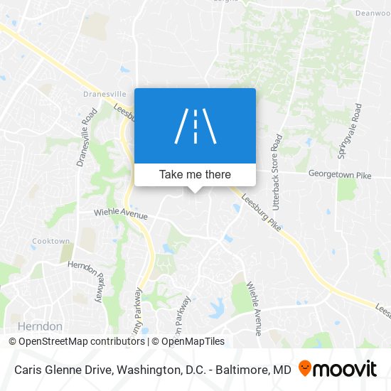 Caris Glenne Drive map