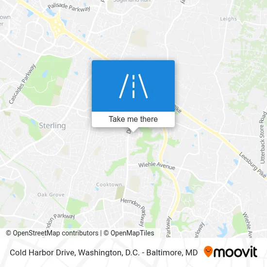 Cold Harbor Drive map