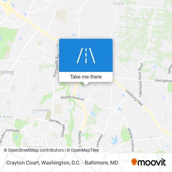 Crayton Court map