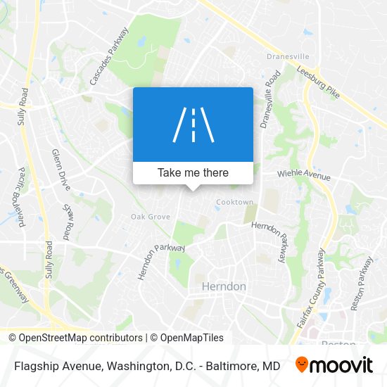 Flagship Avenue map
