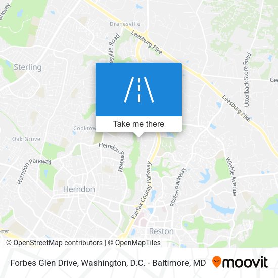 Mapa de Forbes Glen Drive