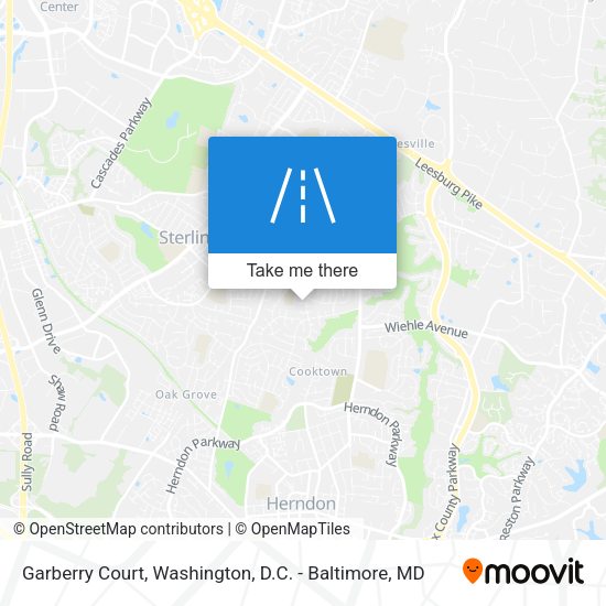 Garberry Court map