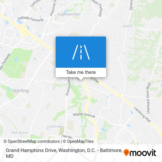 Grand Hamptons Drive map
