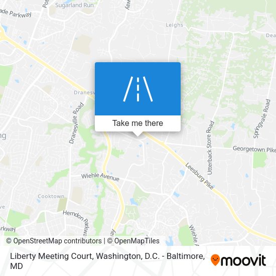 Mapa de Liberty Meeting Court