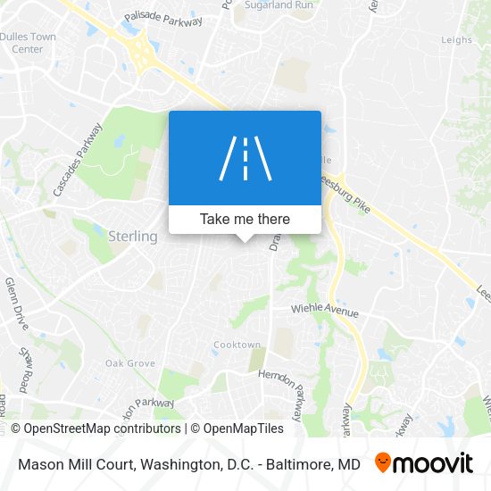Mapa de Mason Mill Court