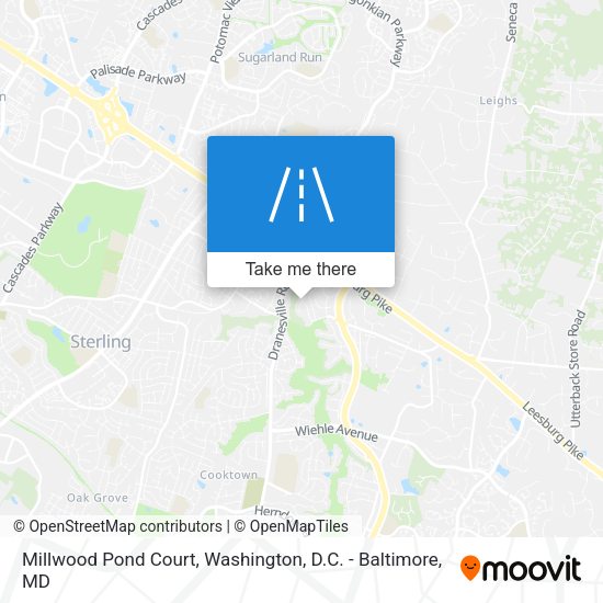 Mapa de Millwood Pond Court