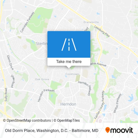 Old Dorm Place map