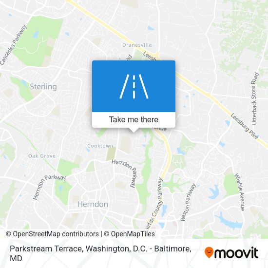 Parkstream Terrace map