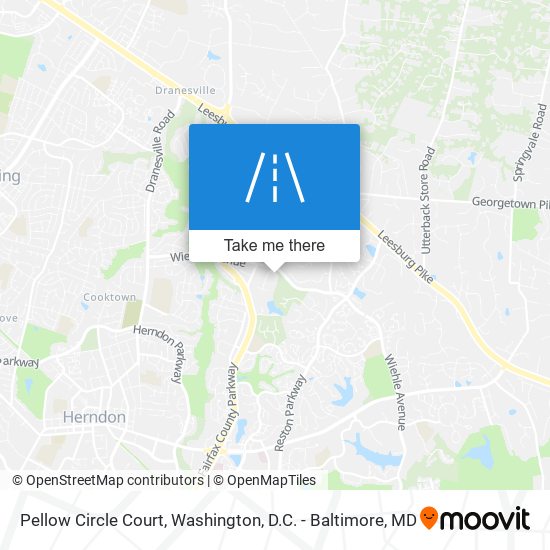Pellow Circle Court map