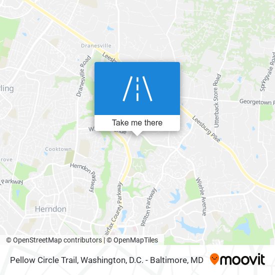 Pellow Circle Trail map