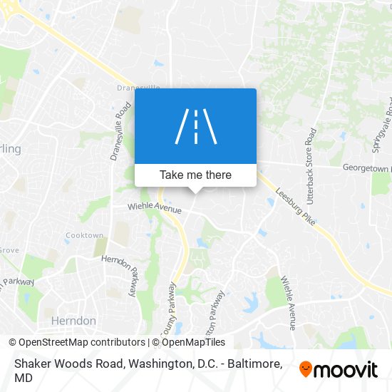 Mapa de Shaker Woods Road