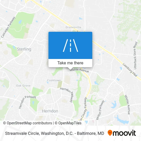 Streamvale Circle map