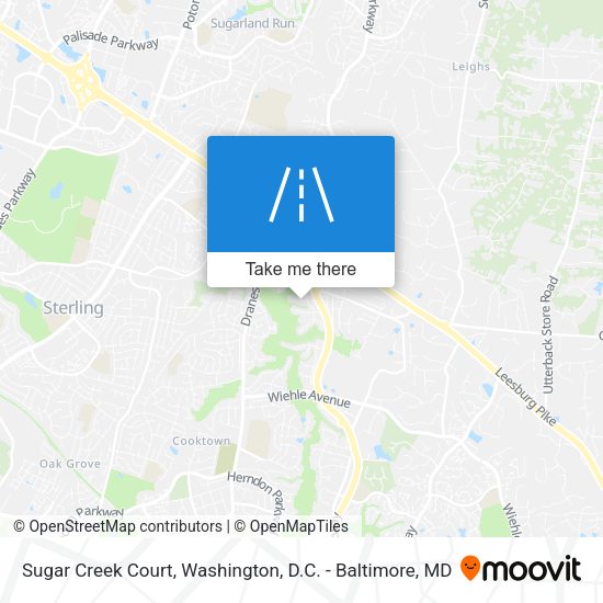 Sugar Creek Court map