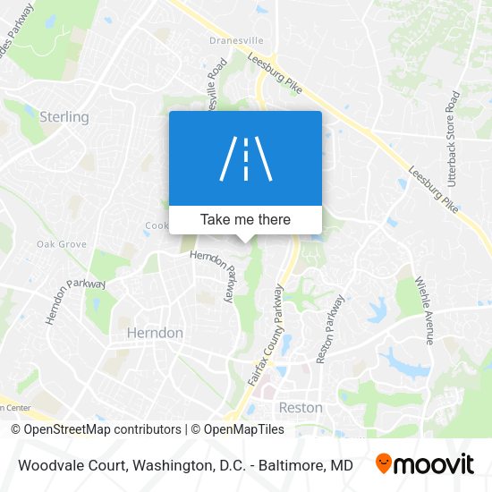 Mapa de Woodvale Court