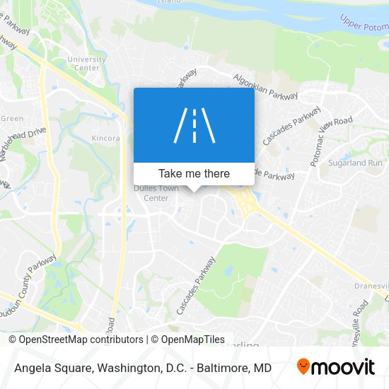 Angela Square map