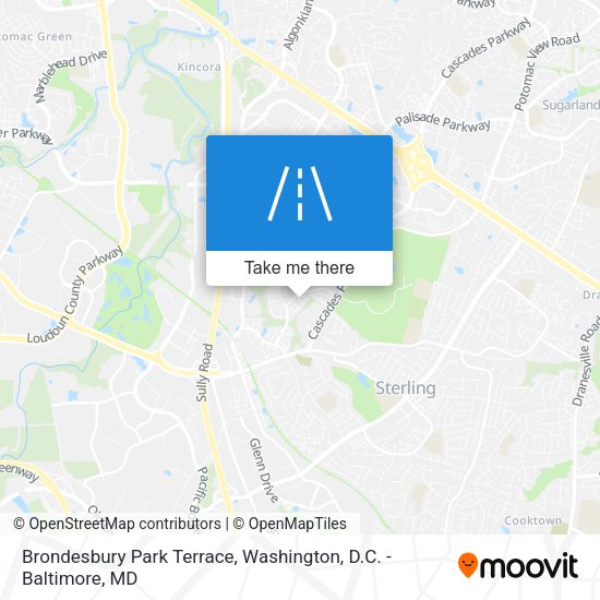 Mapa de Brondesbury Park Terrace