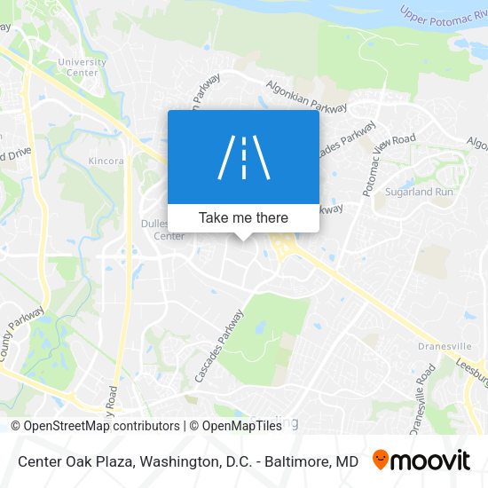 Center Oak Plaza map