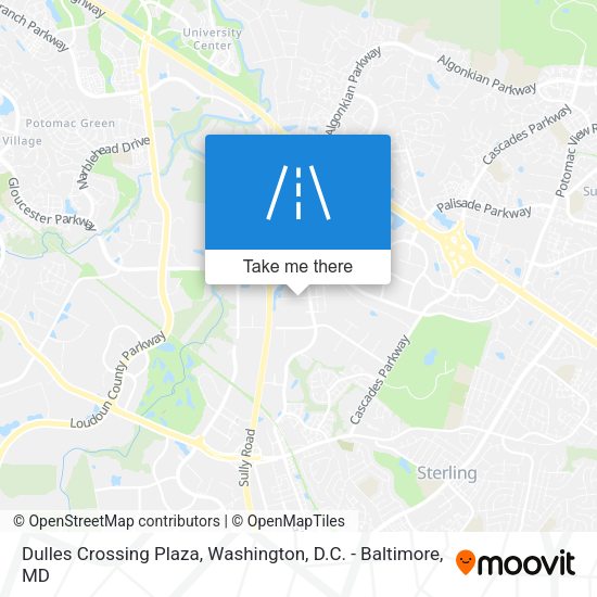 Mapa de Dulles Crossing Plaza