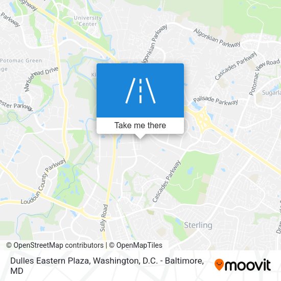 Dulles Eastern Plaza map