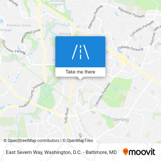 Mapa de East Severn Way