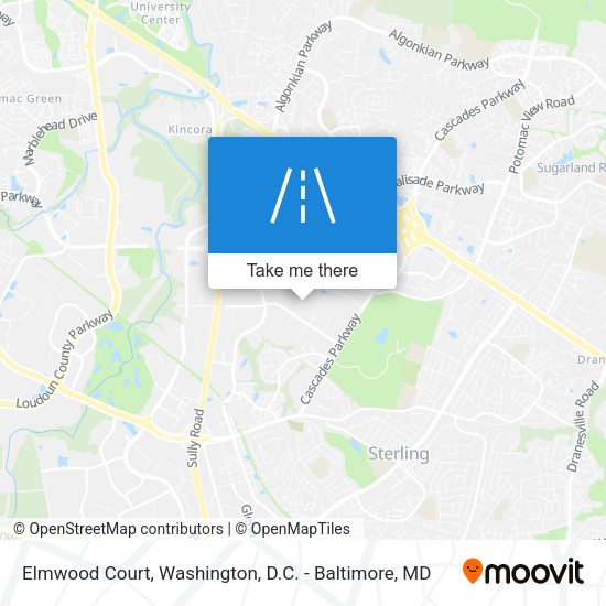 Elmwood Court map