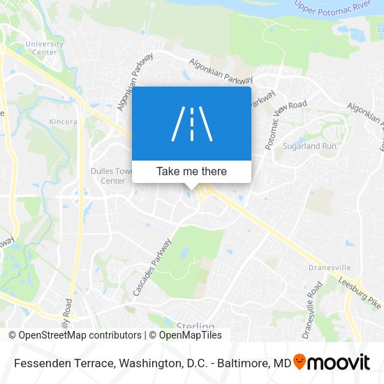 Mapa de Fessenden Terrace