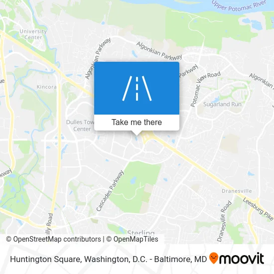 Huntington Square map