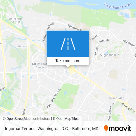 Mapa de Ingomar Terrace