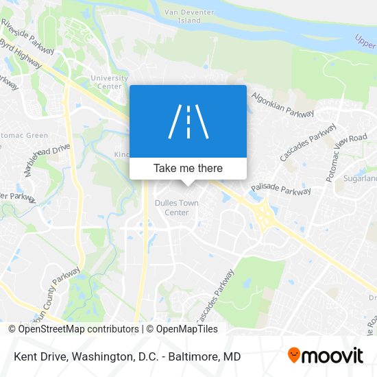 Kent Drive map