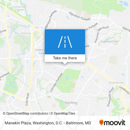 Manekin Plaza map
