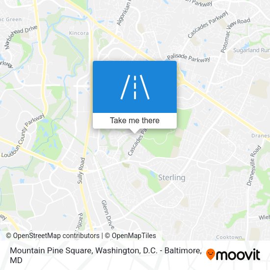 Mountain Pine Square map