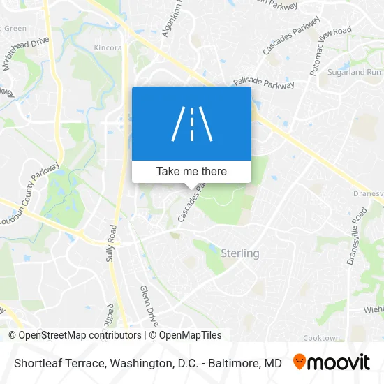 Shortleaf Terrace map