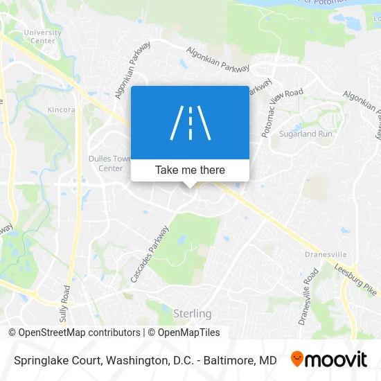 Springlake Court map