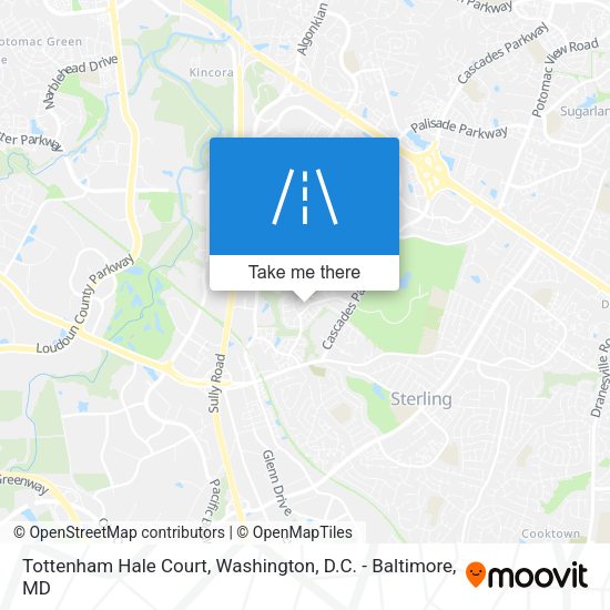 Tottenham Hale Court map