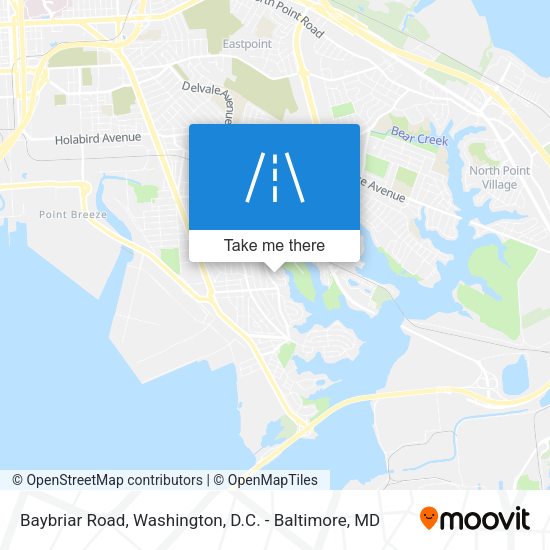 Baybriar Road map