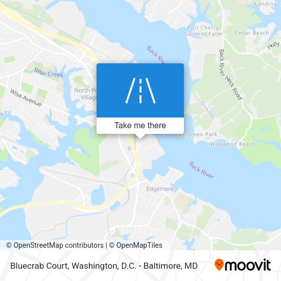 Bluecrab Court map
